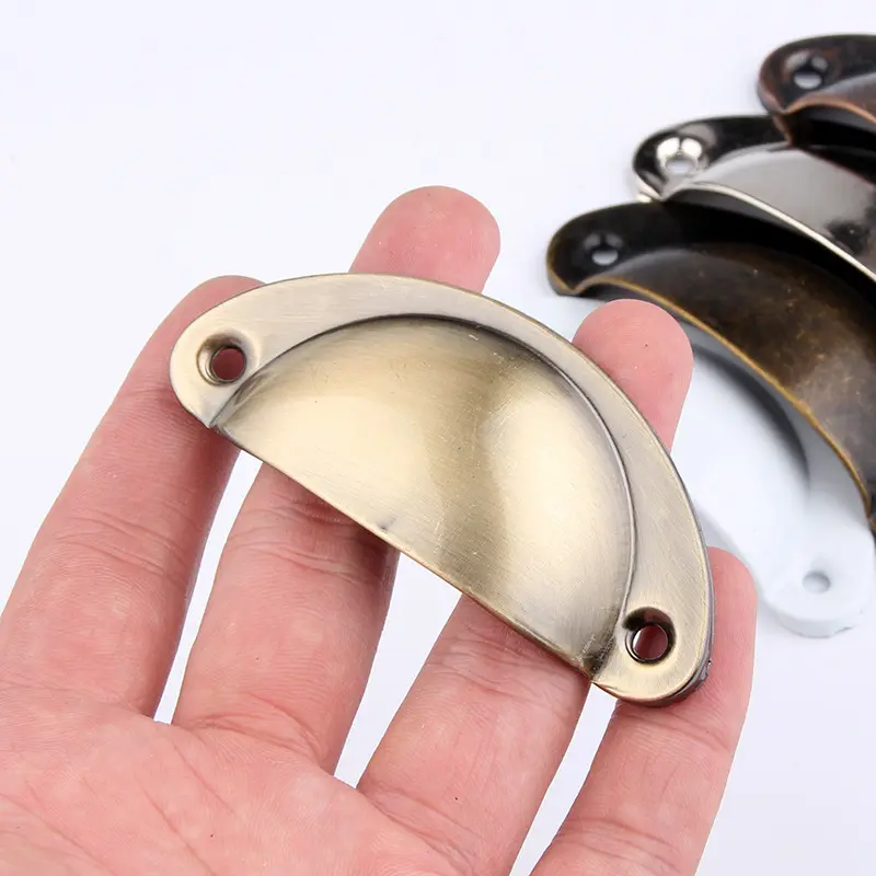 Zinc Cabinet Handles Antique Brass/Antique Copper/Black/Gold/Silver/White/Customizable Brand Zinc Alloy 3