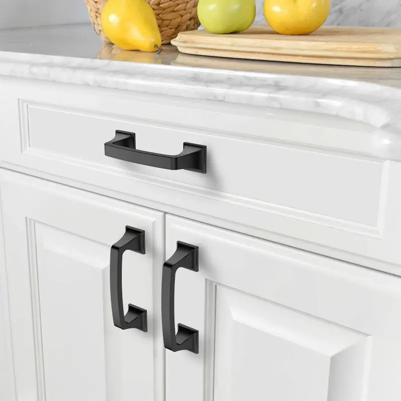 High Quality Zinc Alloy Cabinet Handles - 96mm 5