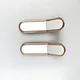 Custom Zinc Alloy Handles Gold+white 6