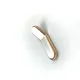 Custom Zinc Alloy Handles Gold+white 3
