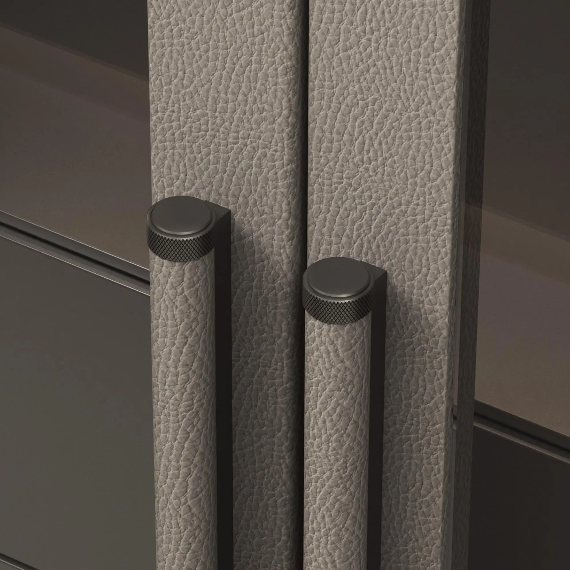 | Wholesale Leather Tufted Door Factory 2