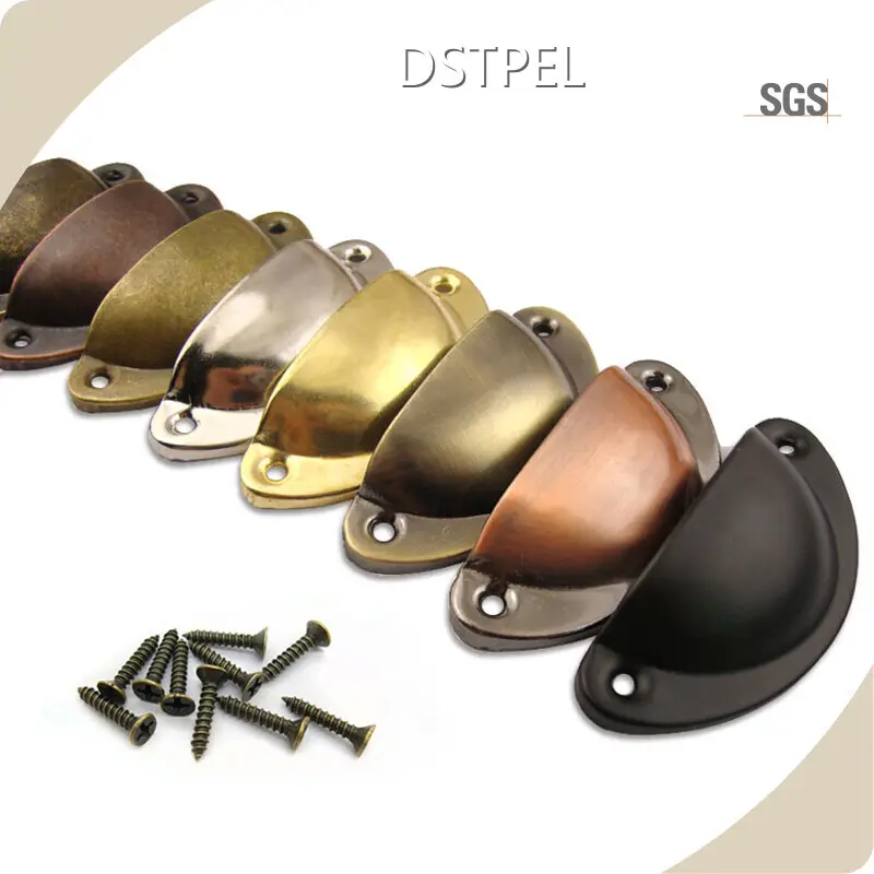 Zinc Cabinet Handles Antique Brass/Antique Copper/Black/Gold/Silver/White/Customizable Brand Zinc Alloy 1
