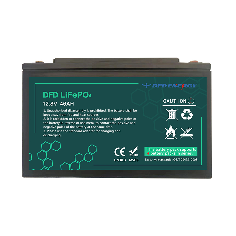 12V 50AH LiFePO4 batteripakke