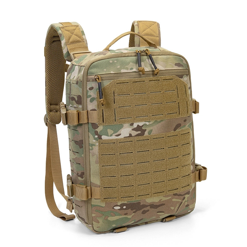 Mochila multifuncional de nylon 1000d com design mais recente, mochila de assalto camuflada 1