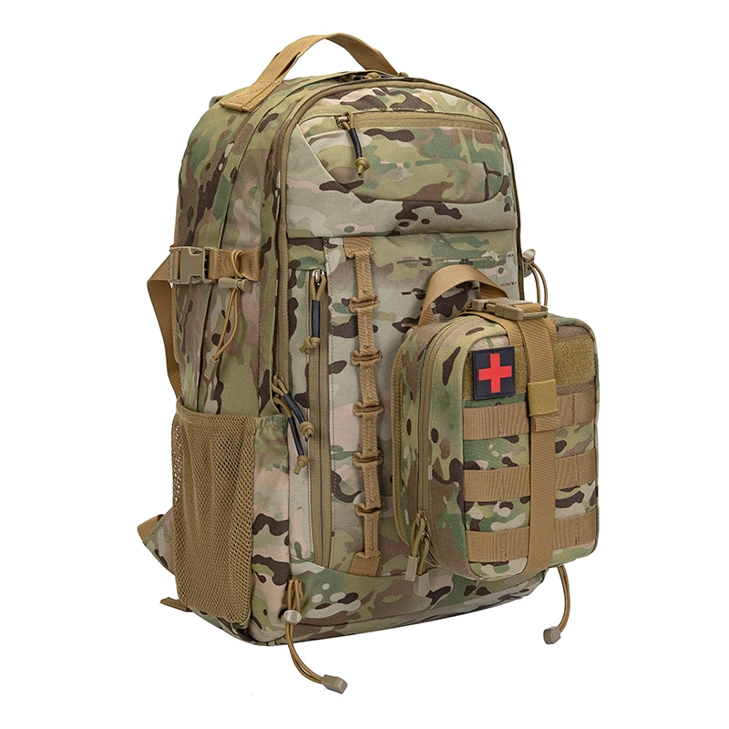 500D Nylon Soft Handle Outdoor Grande Mochila Tática de Acampamento 30L 1