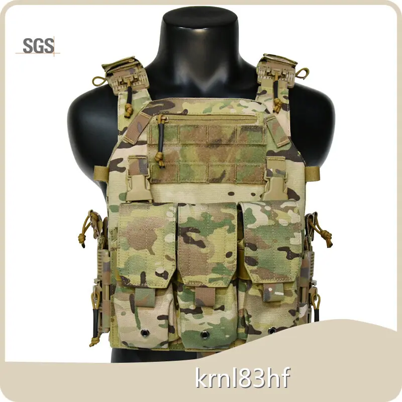 Army Tactical Gear 901-76 Tactical Vest 420D Nylon Lining Brand 1