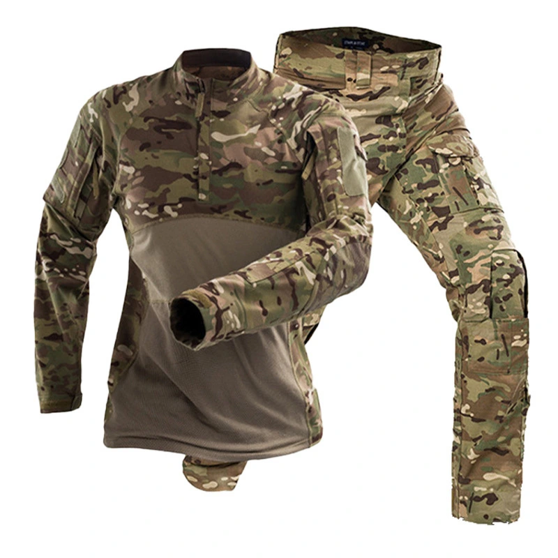 GAF aangepast 91% katoen gebreid ademend rip-stop tactisch camouflagepak 1
