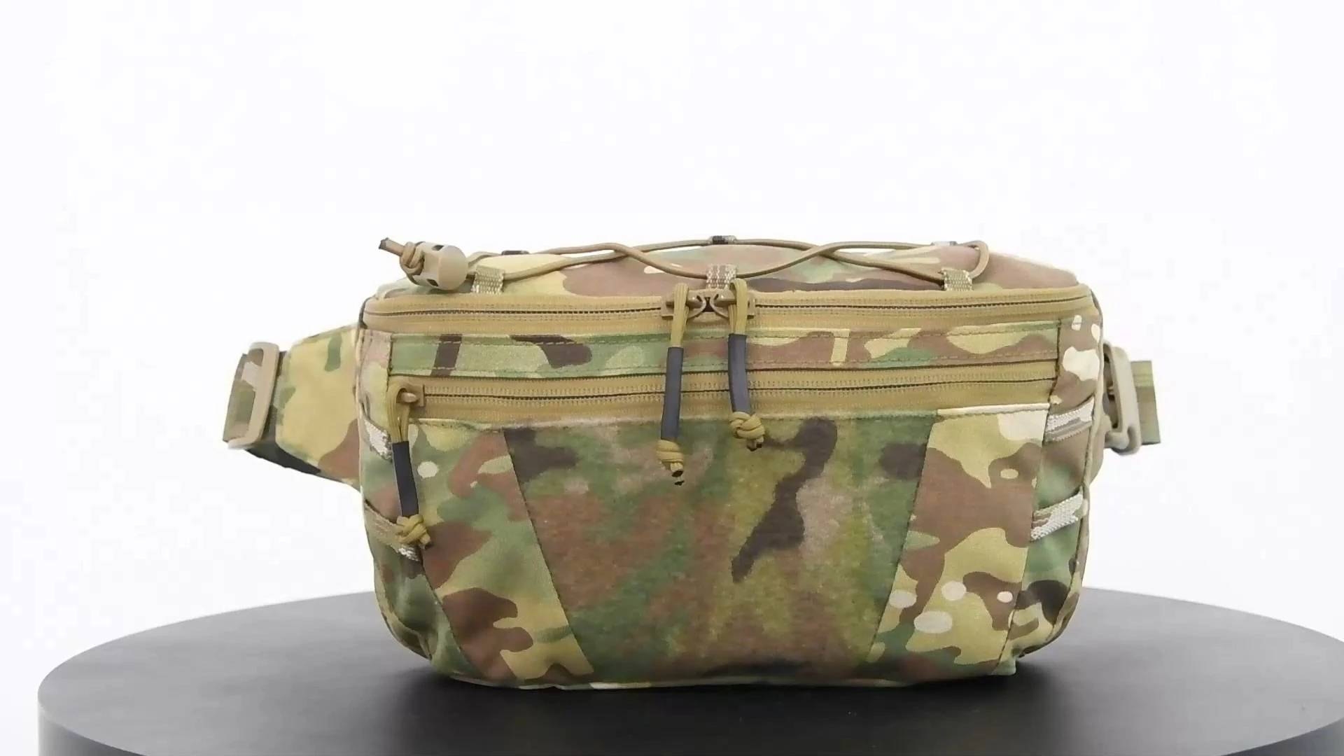 GAF Outdoor 500D Nylon Molle Skrytý přenosový taška EDC Pouches Tactical Fanny Pack 1