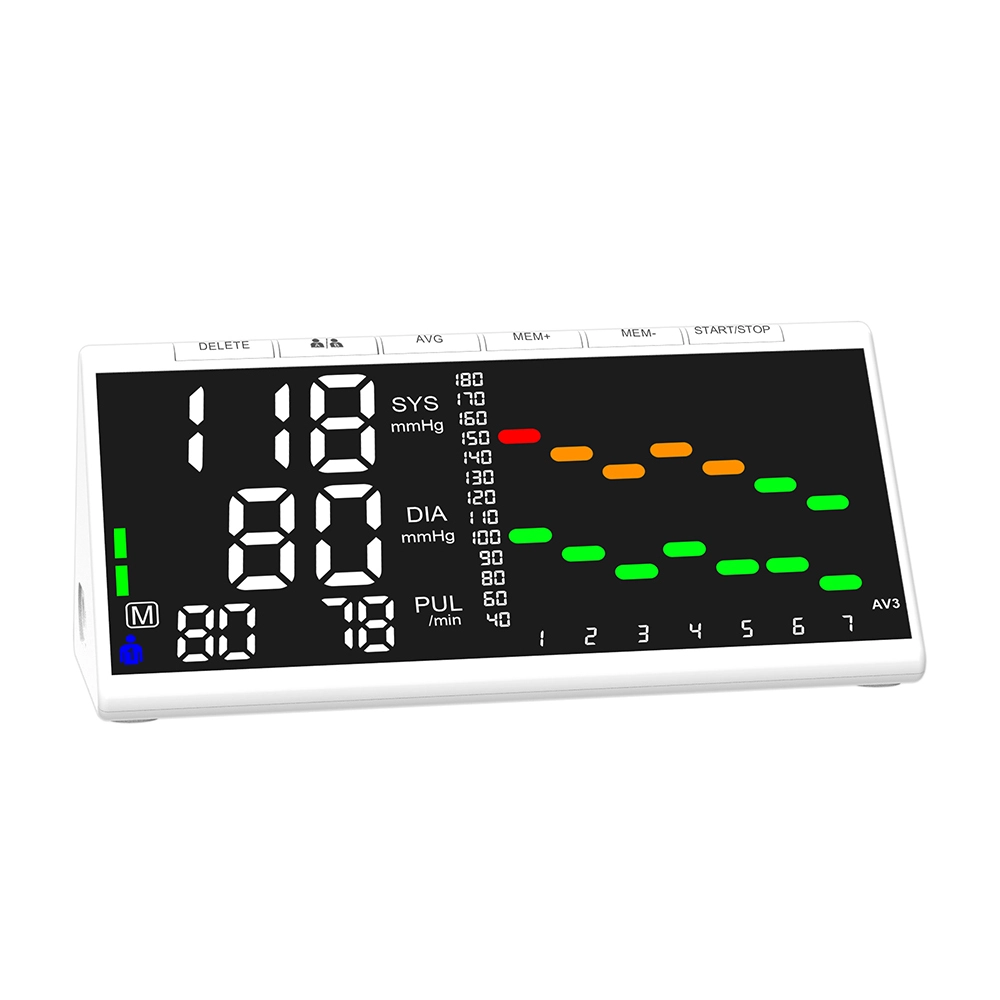 U80TBP Machine Digital Blood Pressure Monitor Tester Tensiometer Portable Meter Smart Sphygmomanometer Trend Blood Pressure Machine 1