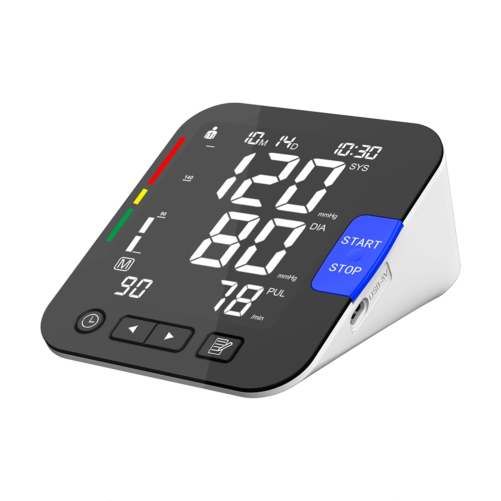 Alphamed U81E China famous Manufacturer Large LCD Upper Arm Digital Ambulatory Blood Pressure Monitor 1