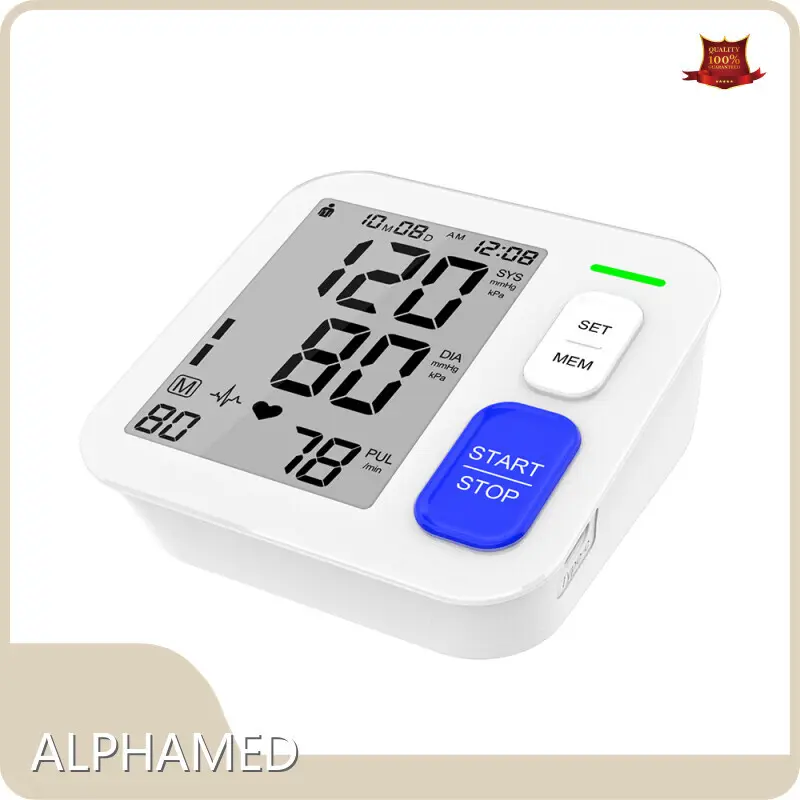 ALPHAMED Brand Automatic Upper Arm Blood Pressure Monitor Supplier 1