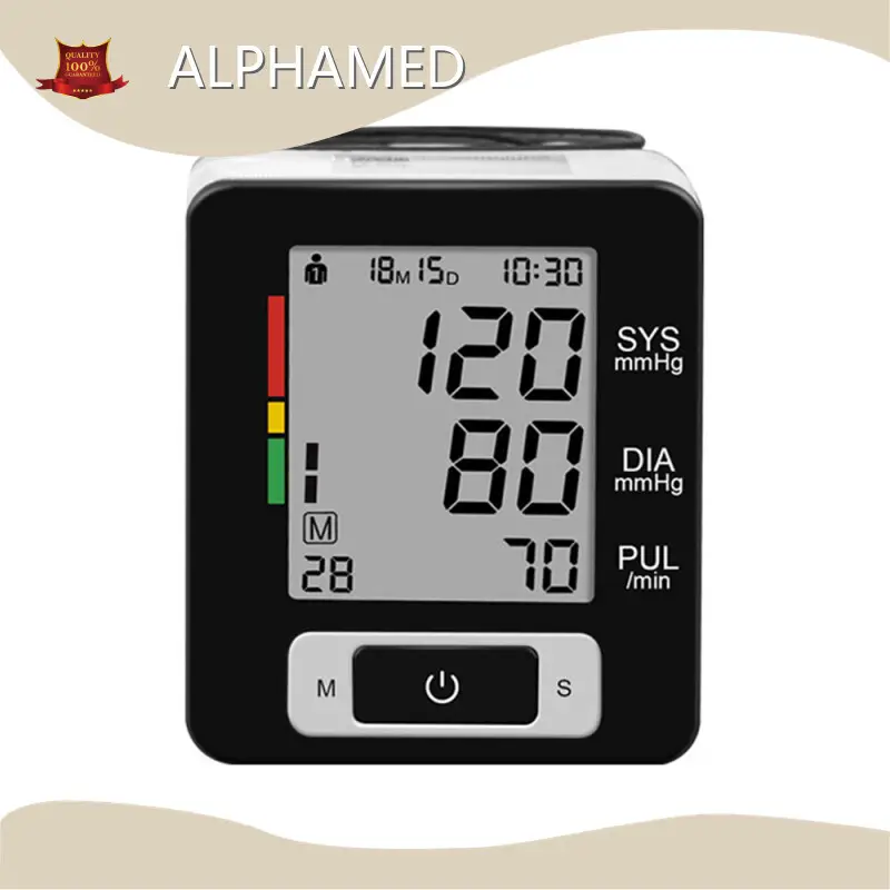 Custom Auto Wrist Blood Pressure Monitor ALPHAMED 1