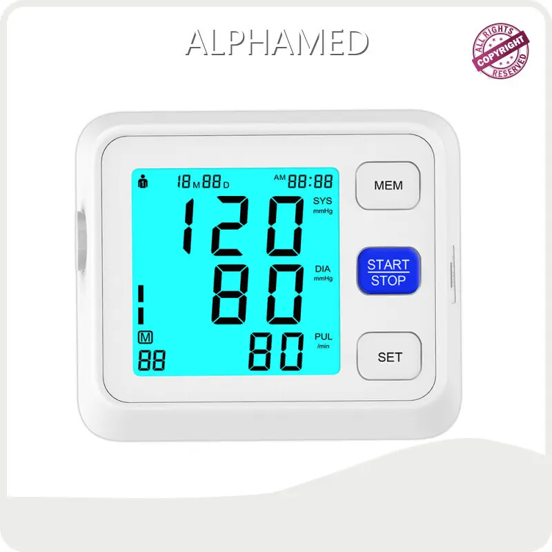 Automatic Upper Arm Blood Pressure Monitor by ALPHAMED 1
