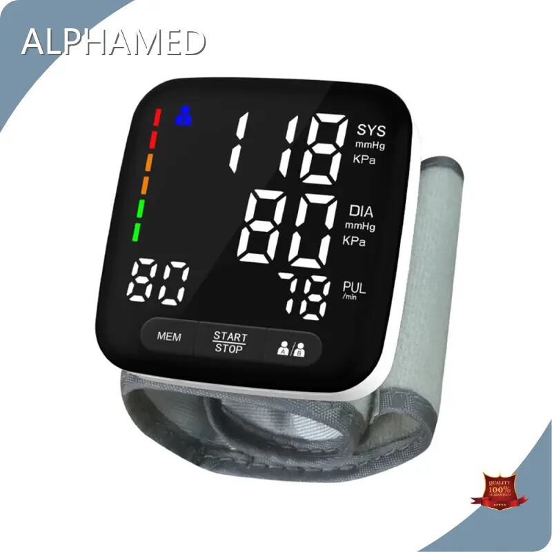 Latest Wrist Sphygmomanometer Manufacturers | ALPHAMED 1