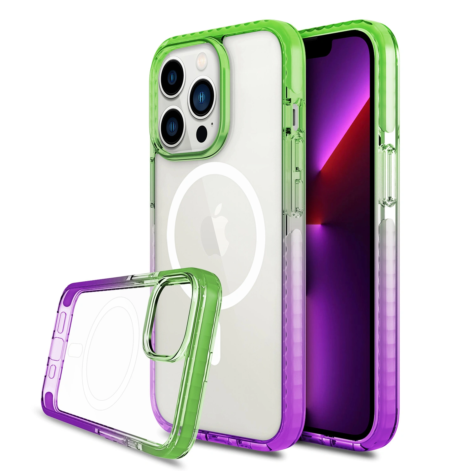 Echo Tech 1.5 mm TPE Shockproof Impact Colouration Magnetic Phone Case 1