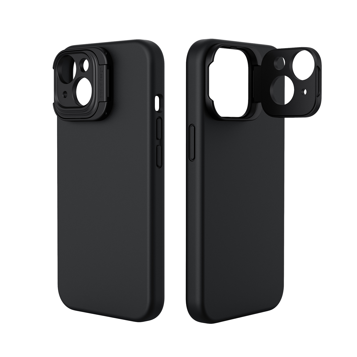 Liquid Silicone Camera Kickstand Magnetic Skin-friendly Shockproof Phone case 6