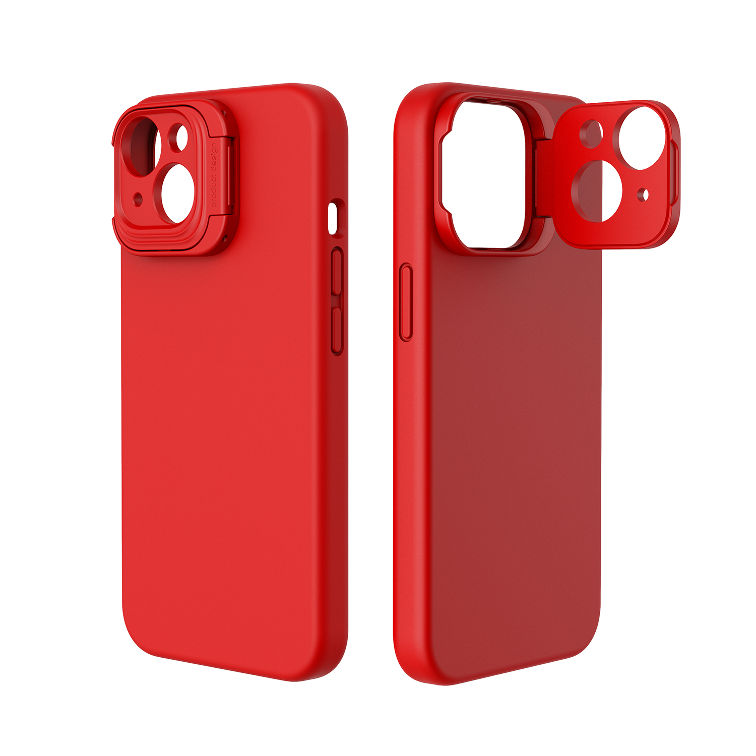 Liquid Silicone Camera Kickstand Magnetic Skin-friendly Shockproof Phone case 1