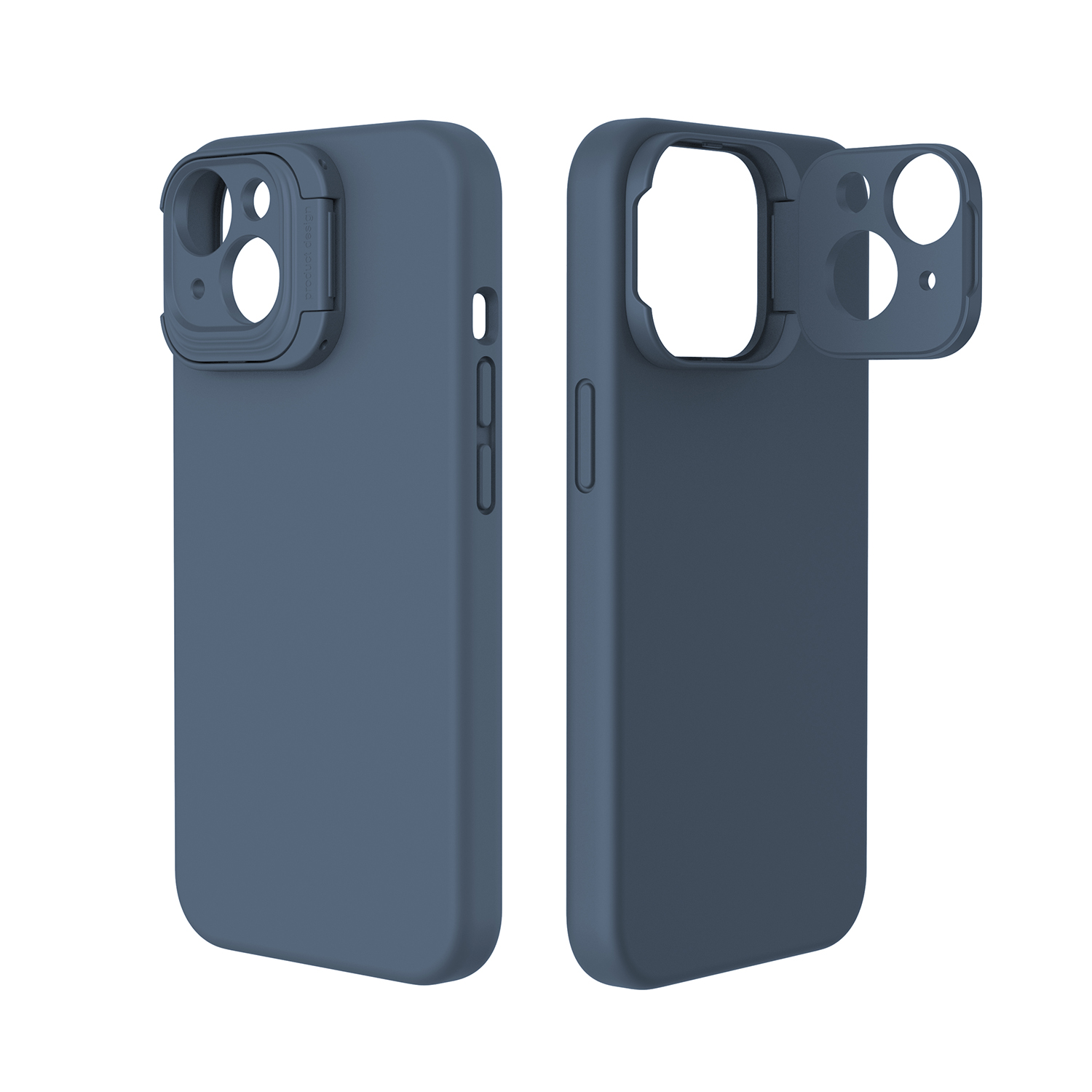 Liquid Silicone Camera Kickstand Magnetic Skin-friendly Shockproof Phone case 4
