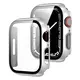 Funda de vidrio templado para Apple Watch PC dura + vidrio templado de 7