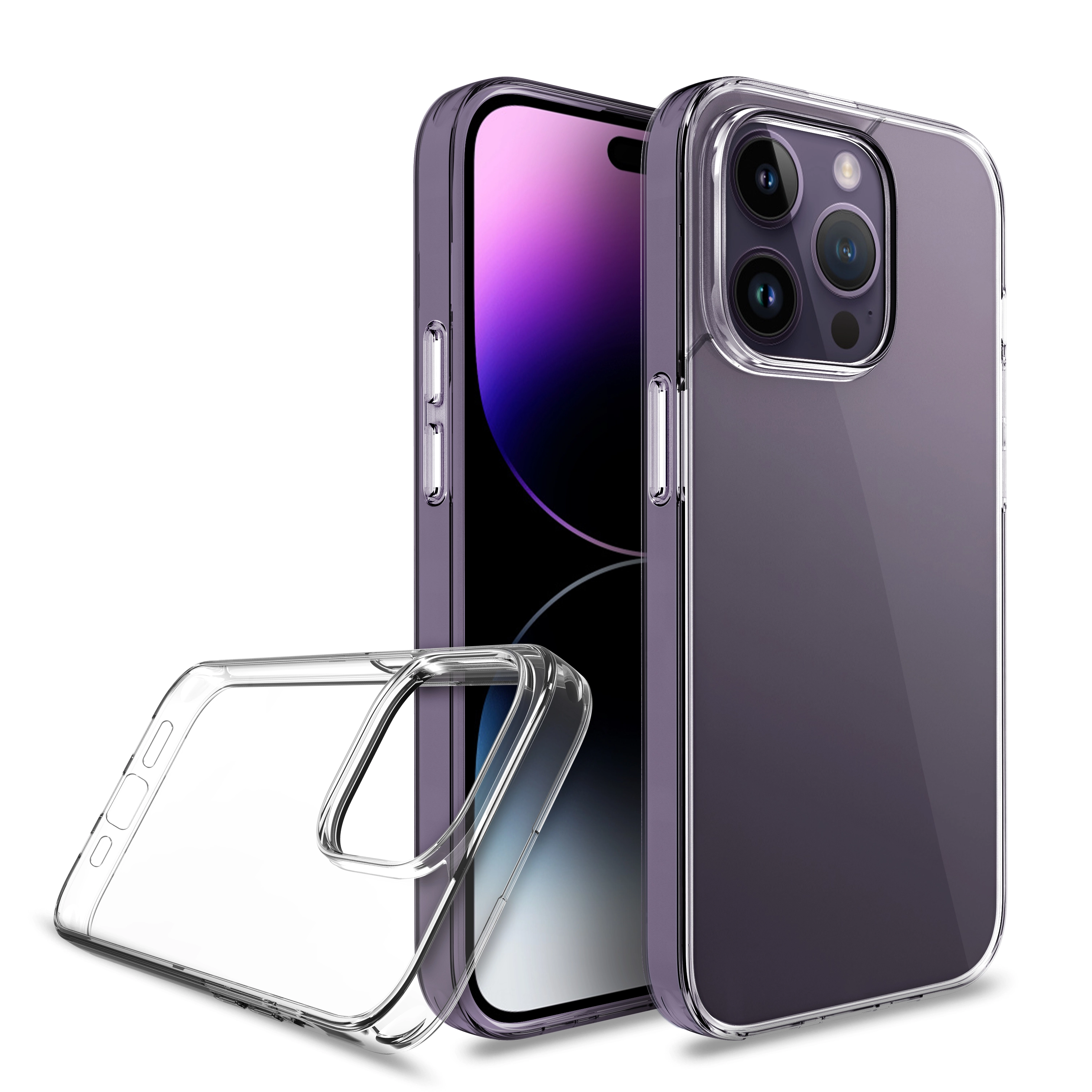 Transparente Kunststoffhülle für Mobile 45g - - 1