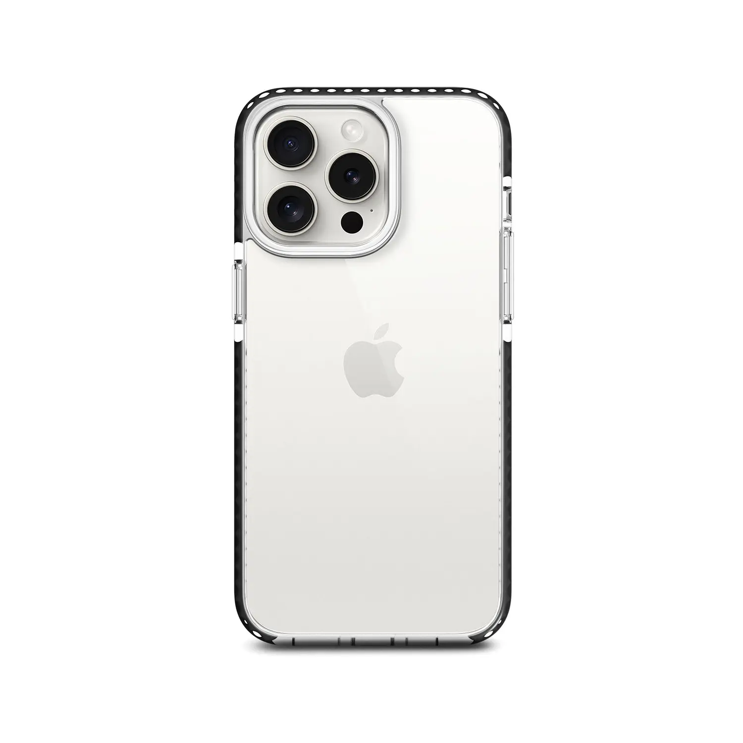 Funda para teléfono transparente personalizada Transparente+negro - - 5