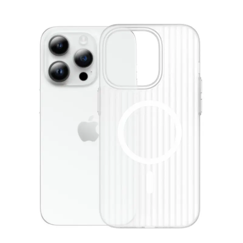 Funda transparente para teléfono personalizada - - 3