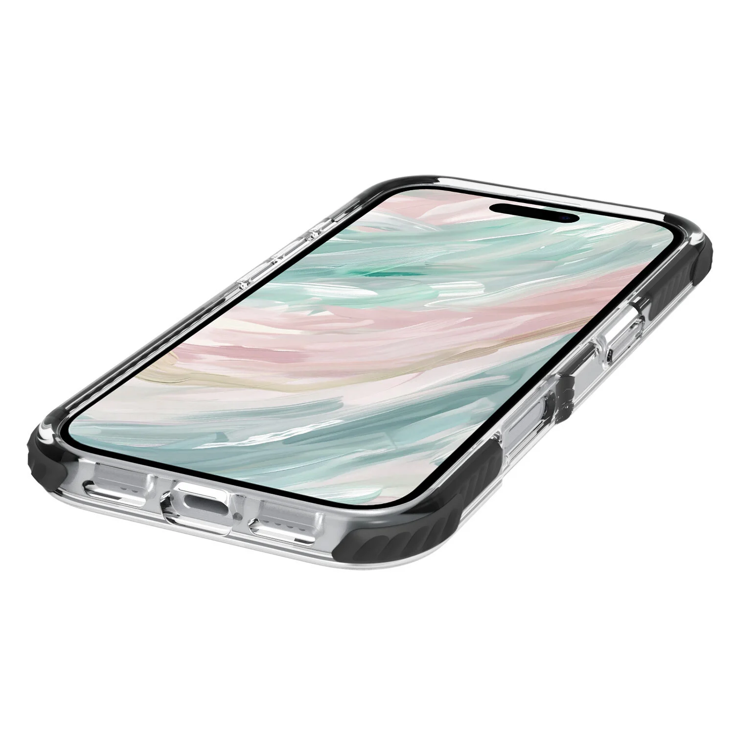 Transparente iPhone-Hülle von 8