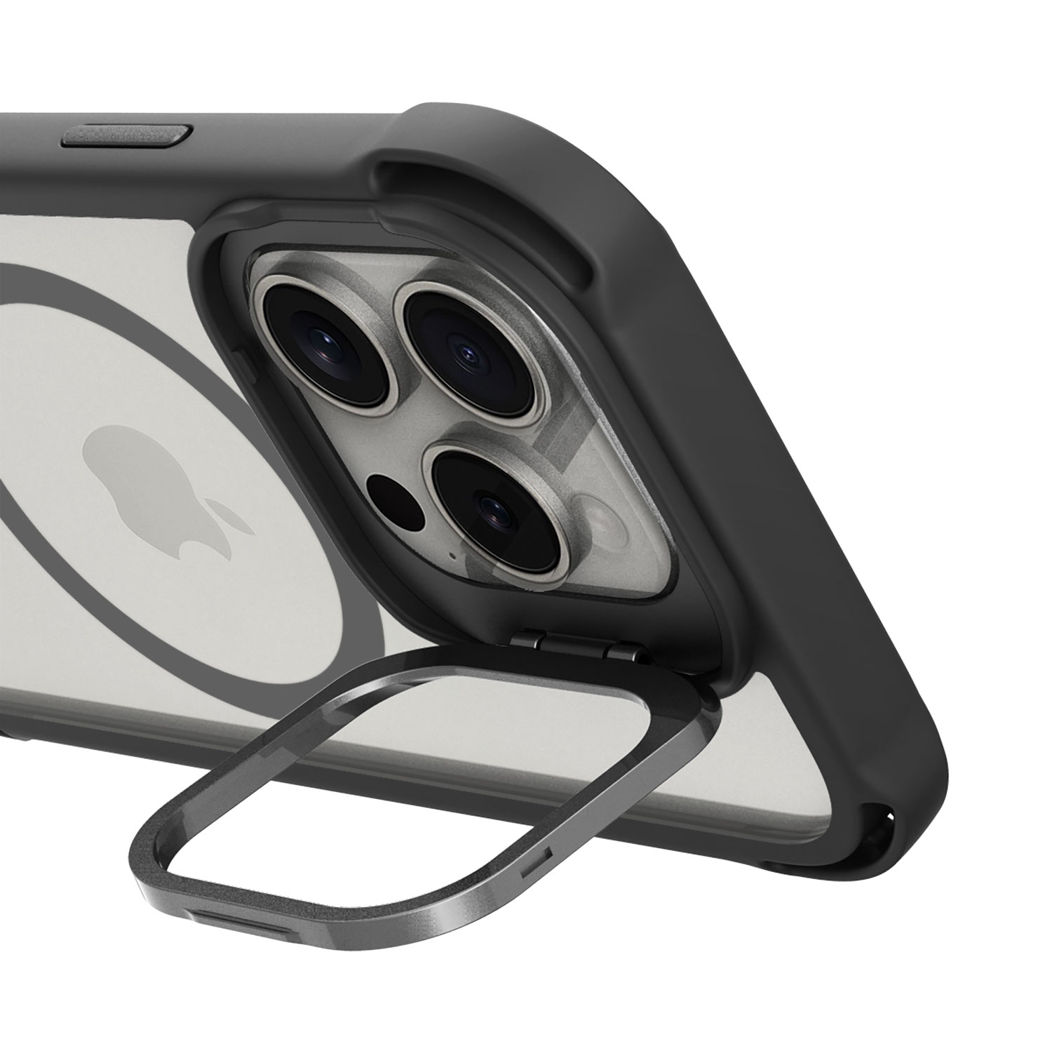 Trending Phone Case Custom Anti-drop TPU Magnet Camera Stand Case Rugged kickstand Case For iPhone 3