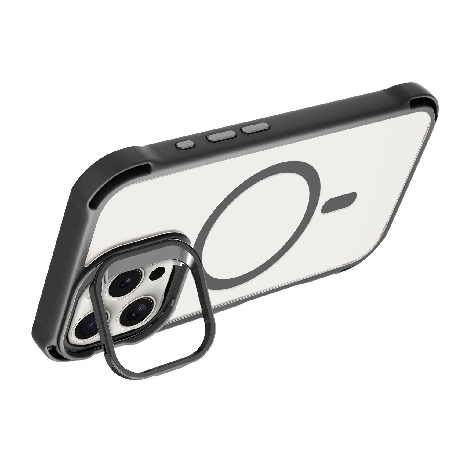 Trending Phone Case Custom Anti-drop TPU Magnet Camera Stand Case Rugged kickstand Case For iPhone 5