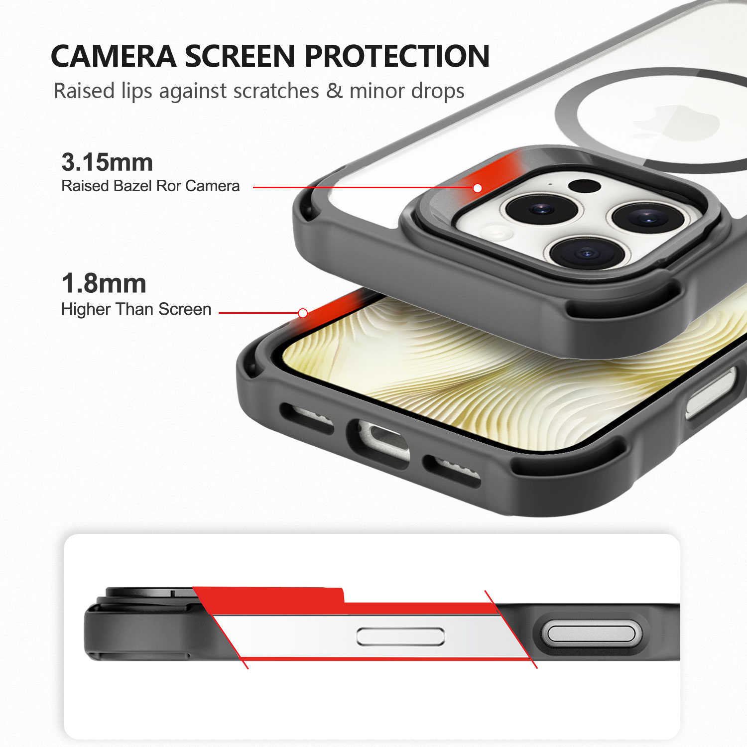 Trending Phone Case Custom Anti-drop TPU Magnet Camera Stand Case Rugged kickstand Case For iPhone 10