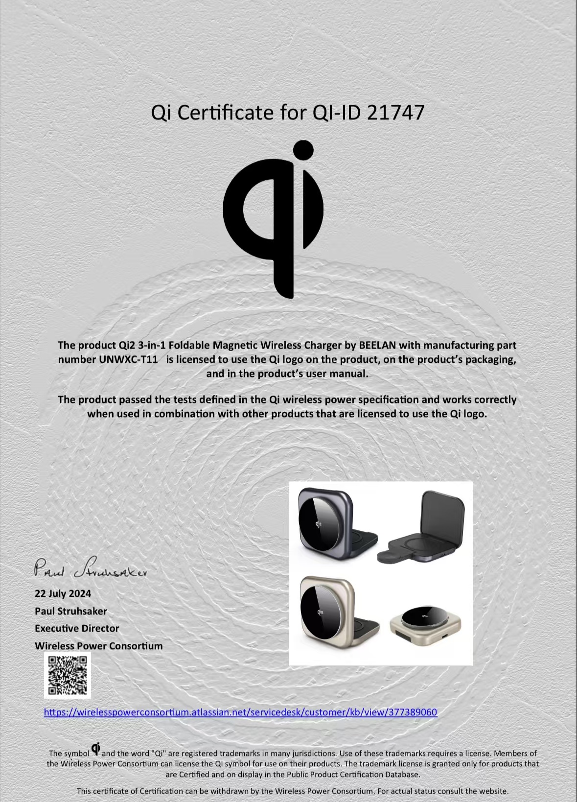 Chargeur sans fil magnétique Portable Qi2 3 en 1, 15W, pour IPhone 3W, iWatch 5W, Airpod, nouveau Design 8