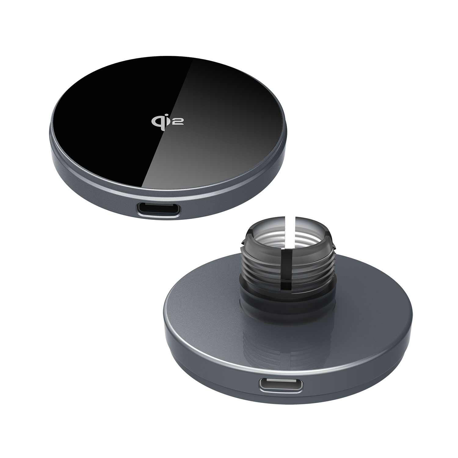 Qi2 Approved Fast Charging Strong Magnetic Wireless Car Charger 2