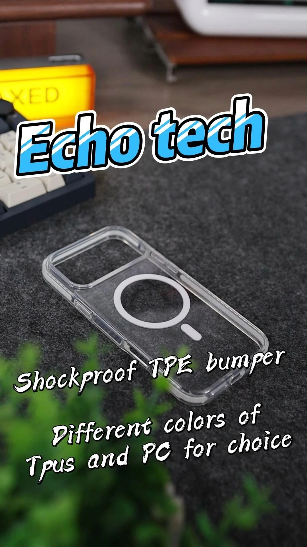 NUEVA CASA 2025 Magnet 3M Drop Pro-Drop Anti-Scratch TPE TPU para iPhone 17 Pro Max Cubierta de teléfono móvil transparente para iPhone 17 Air 1
