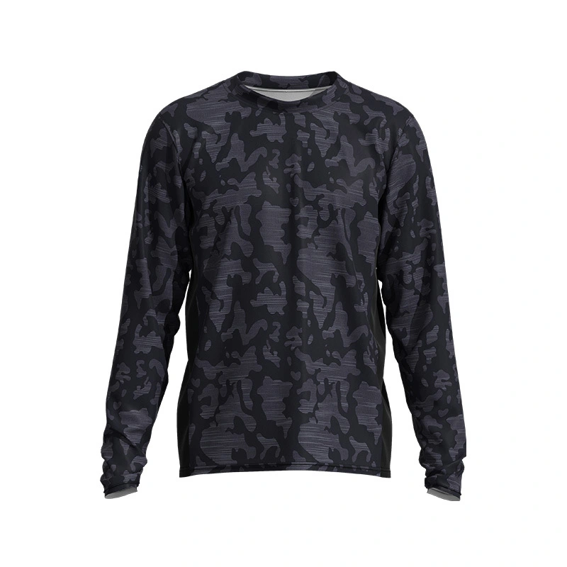 Camisa de manga larga de rendimiento de camuflaje de caza para hombre Pesca UPF50+ Dery YLPJ06 1