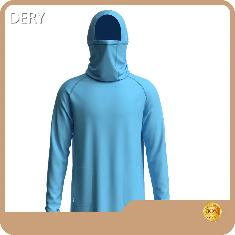 DERY Brand Long Sleeve Sun Protection Fishing Shirts Supplier 1