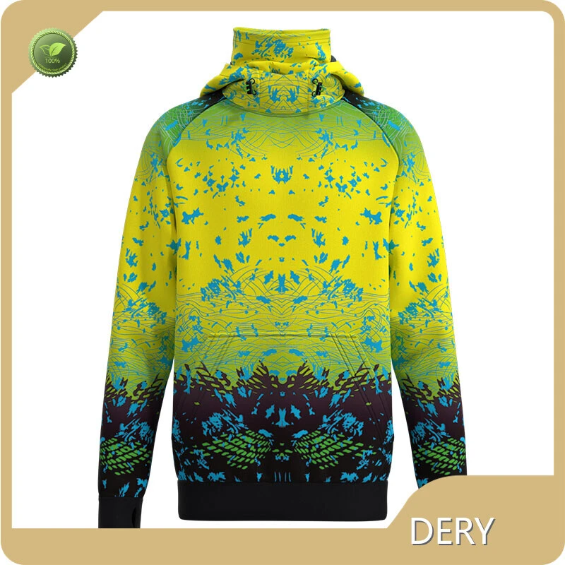DERY Hooded Fishing Shirt with Mask Factory 1