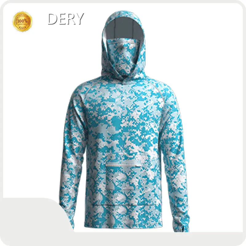 Hooded Fishing Shirt with Face Mask with Good Price 1