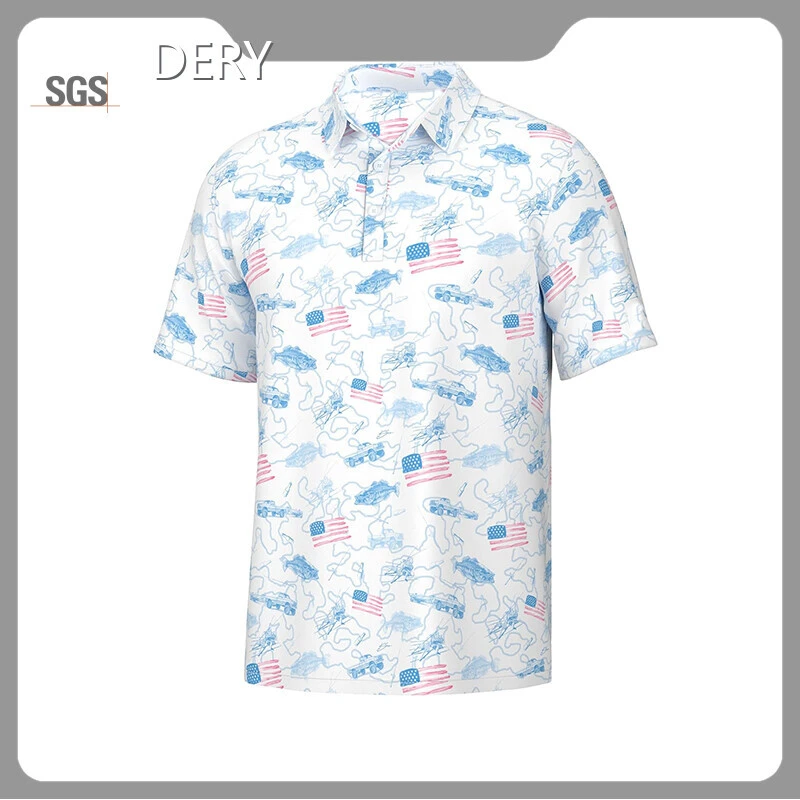 Short Sleeve Knit Polo DERY, 1