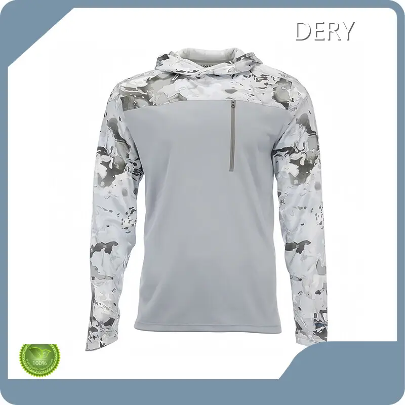 Cheapest Long Sleeve Hooded Sun Shirt DERY Company 1