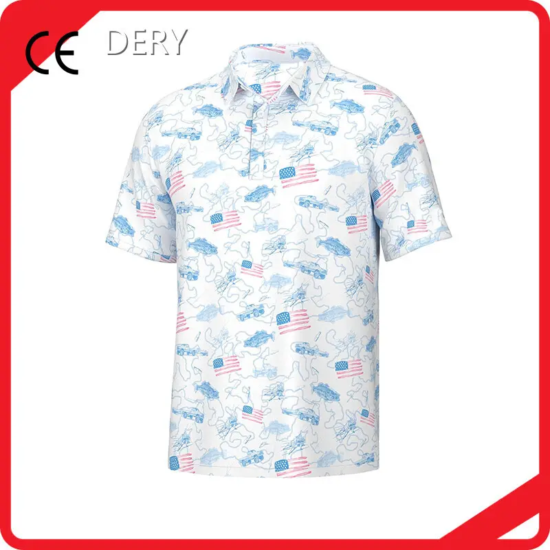 DERY Mens Long Sleeve Fishing Shirts All Sizes 1