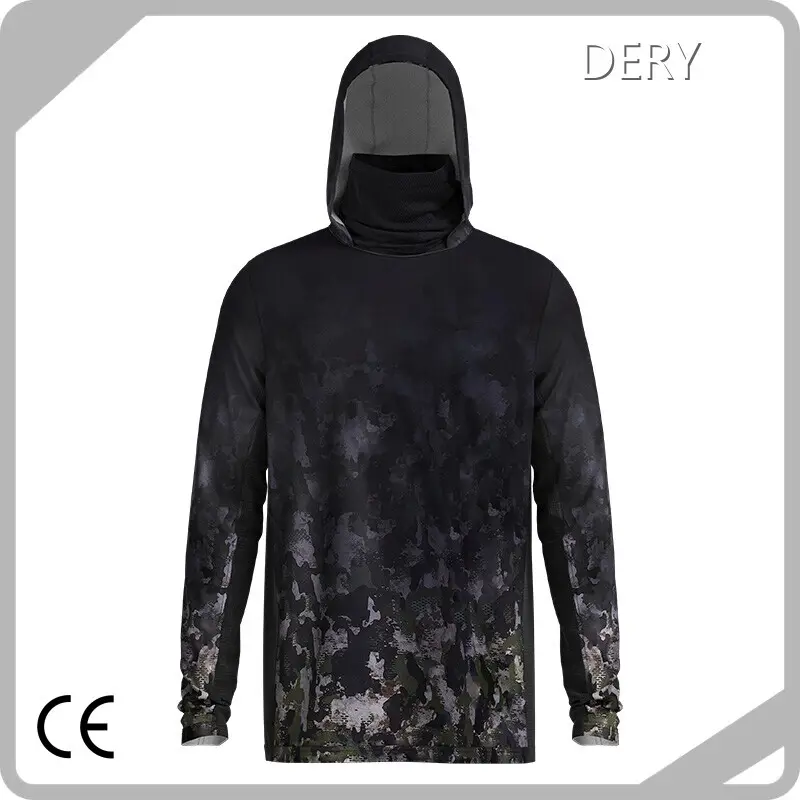 Hot Fishing Shirt with Hood and Mask DERY Brand 1