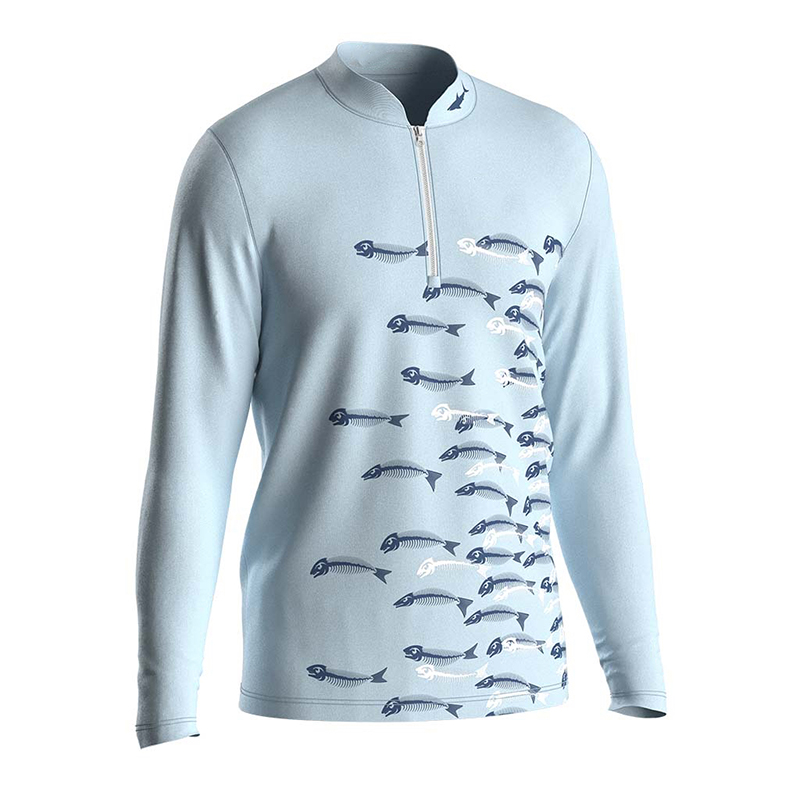 Performance Fishing Polo Shirt for Men - Moisture-Wicking & UPF Protection 8