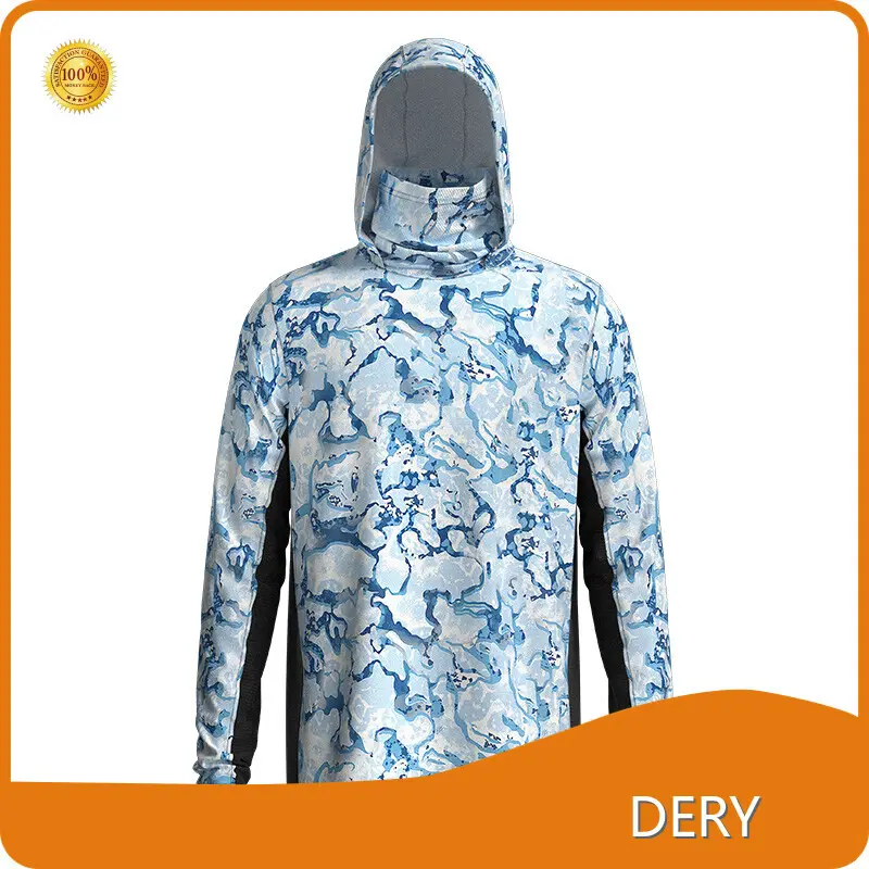 DERY Mens Long Sleeve Fishing Shirts with Good Price 1