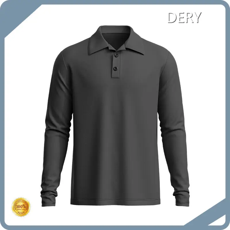 Mens Long Sleeve Polo FOB - Best Brand - DERY 1