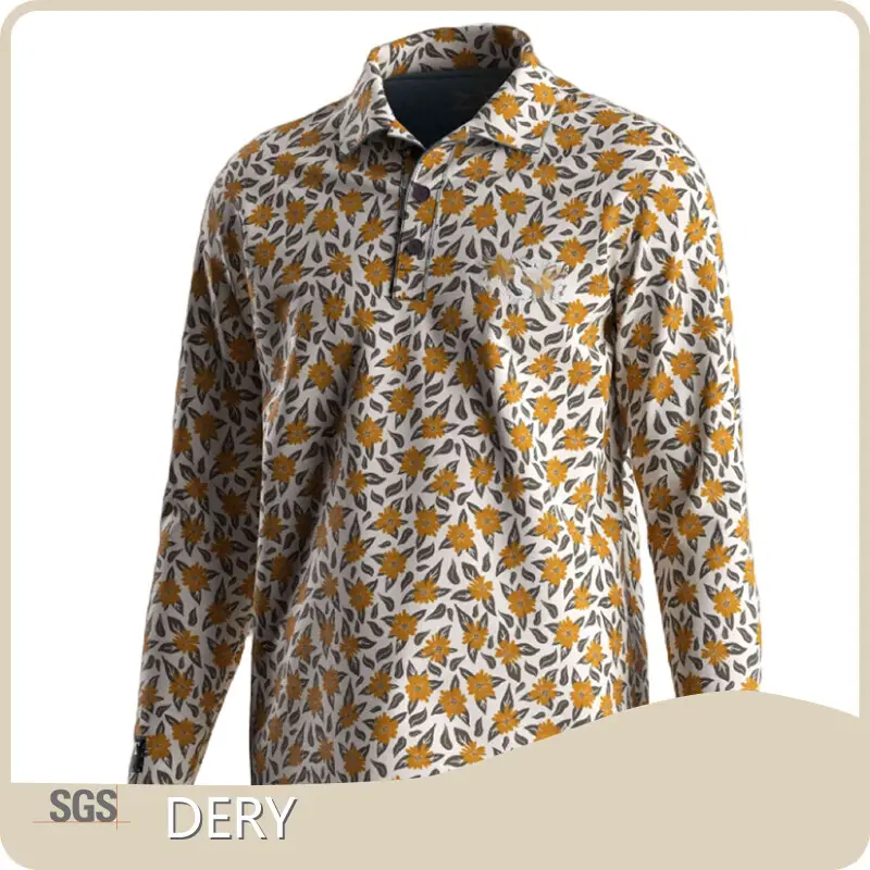 Long Sleeve Sun Protection Fishing Shirts Fishing Shirts Wholesale - DERY 1