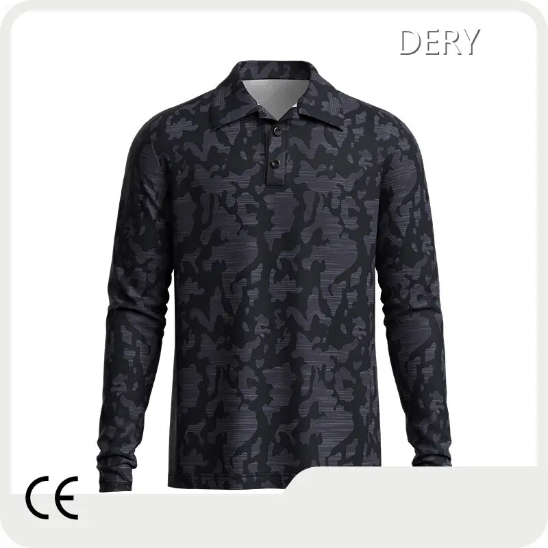 Long Sleeve Polo Shirts for Men PRODUCTS Wholesale - DERY 1