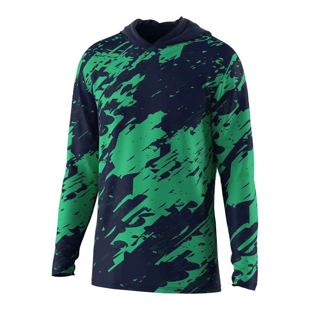 Sun Protection Hooded Shirt - UV Resistant Moisture Wicking Top 1