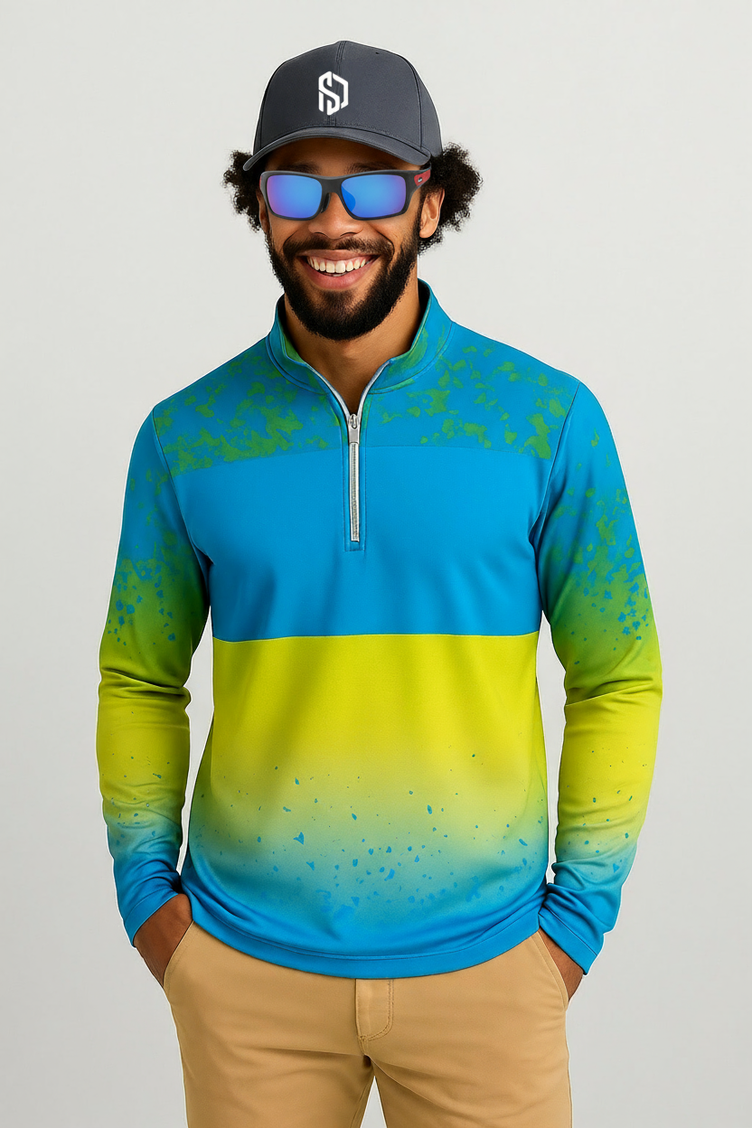 Polo de pêche pour homme - Léger et protection UV 3