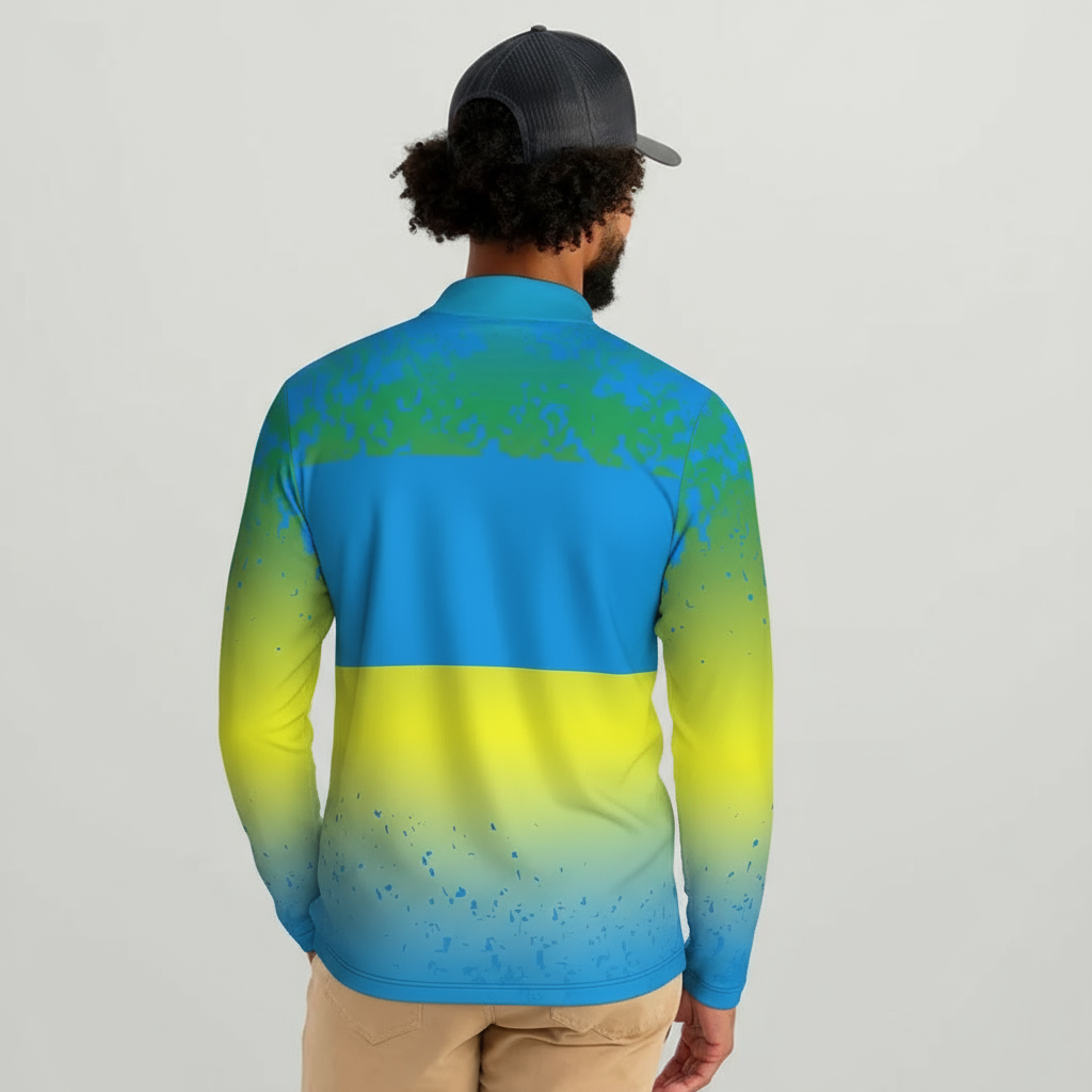 Polo de pêche pour homme - Léger et protection UV 4