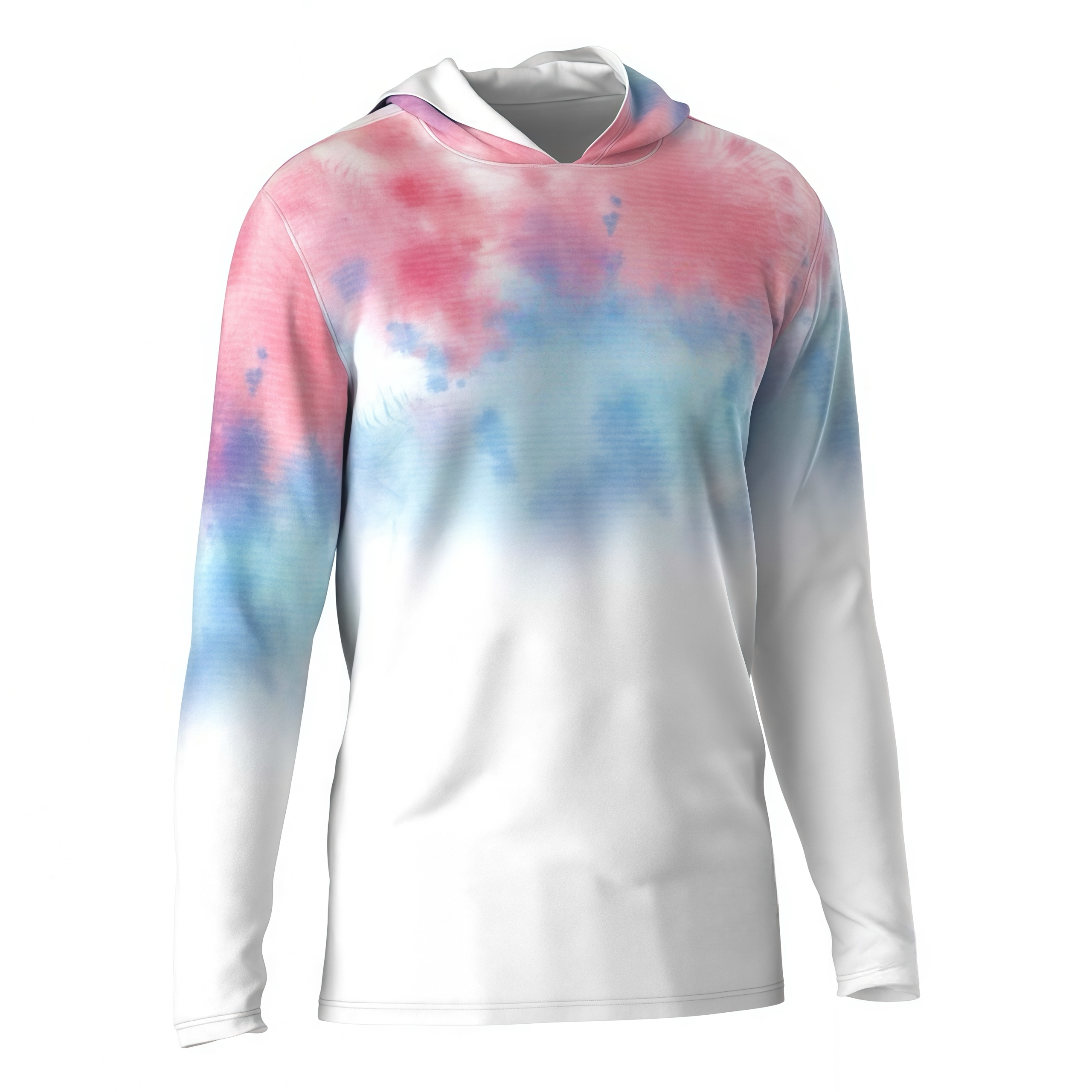Camisa de proteção solar com capuz para atividades ao ar livre 2